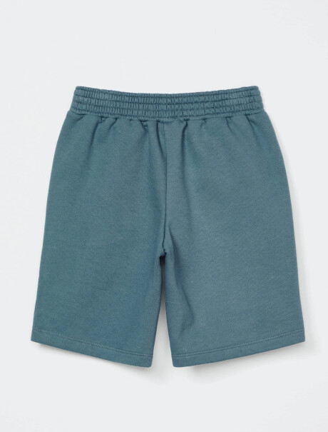 BERMUDA BÁSICA INFANTIL VERDE