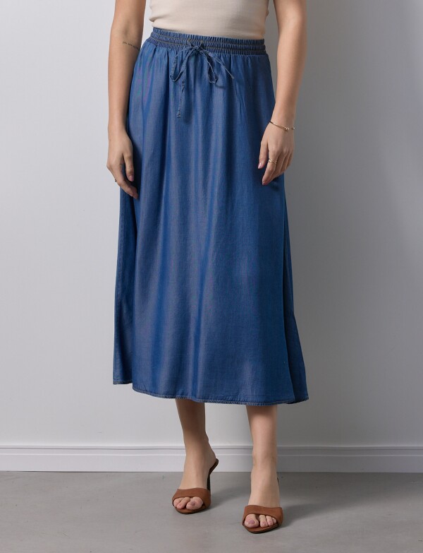 Falda Maxi Lyocell Cordel JEAN