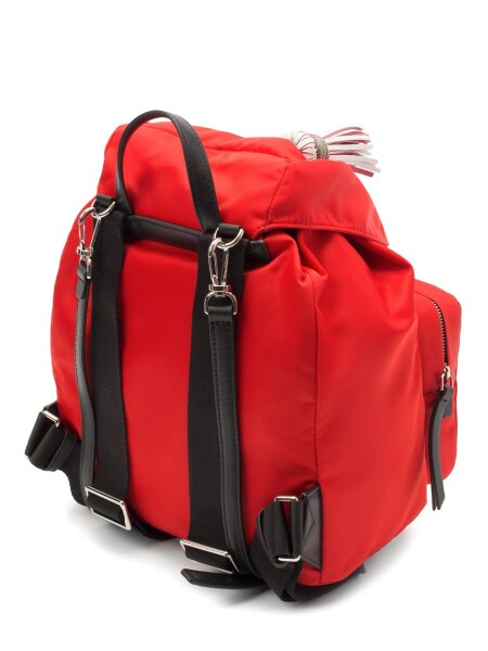 Moncler -Mochila de nylon impermeable, Dauphine Rojo