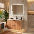 MUEBLE DE BAÑO CON ESPEJO LUZ LED MODELO 6032-80 / MUEBLE + ESPEJO LED - 80 cm Mueble De Baño Con Espejo Luz Led Modelo 6032-80 / Mueble + Espejo Led - 80 Cm