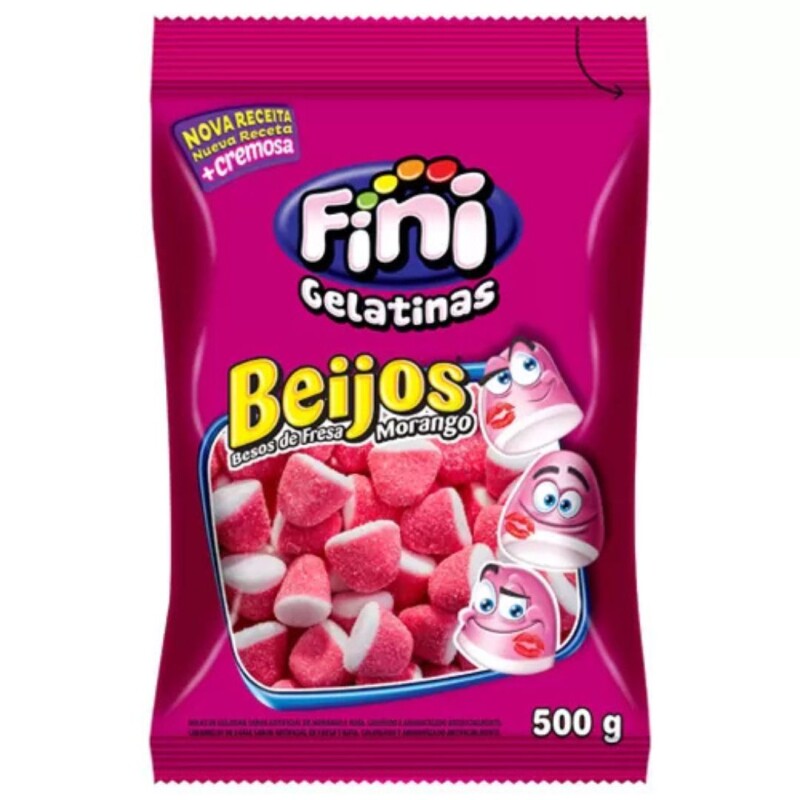 Gomita Besos de Fresa Fini 500g N/a