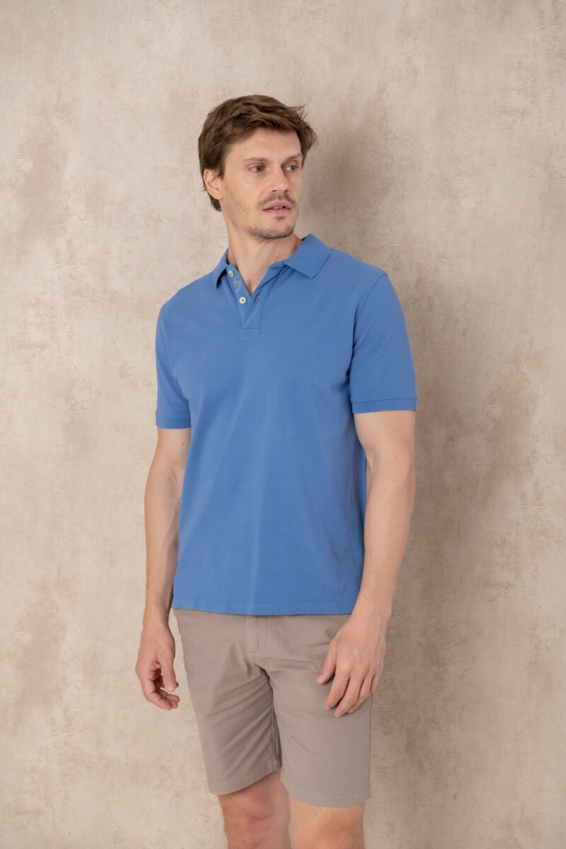 Remera pigmentada - Blue 