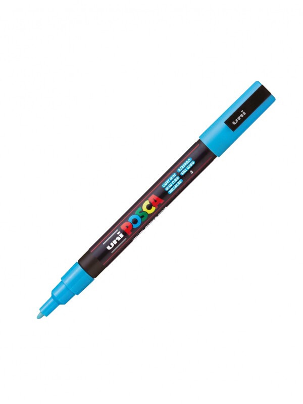 MARCADOR UNI POSCA 1.3 MM VERDE AGUA N/A