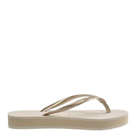 Ojotas de Mujer Havaianas Slim Beige