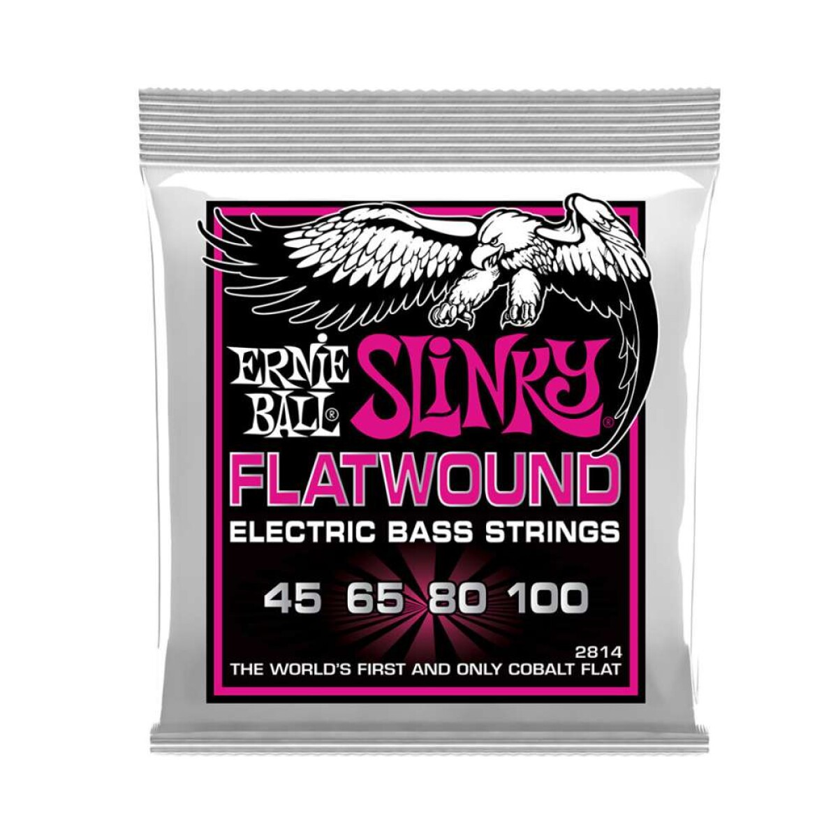 Encordado Bajo Ernie Ball Super Slinky - Flatwound 45-100 