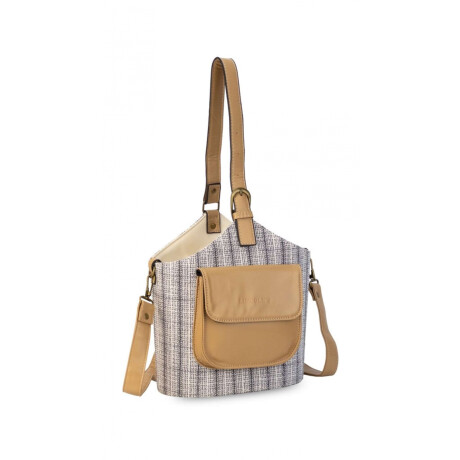 Posatermo Filipinas Telar Rayado Topo C/ Crudo