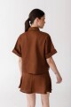 PRE VENTA BLUSA LUZ Chocolate