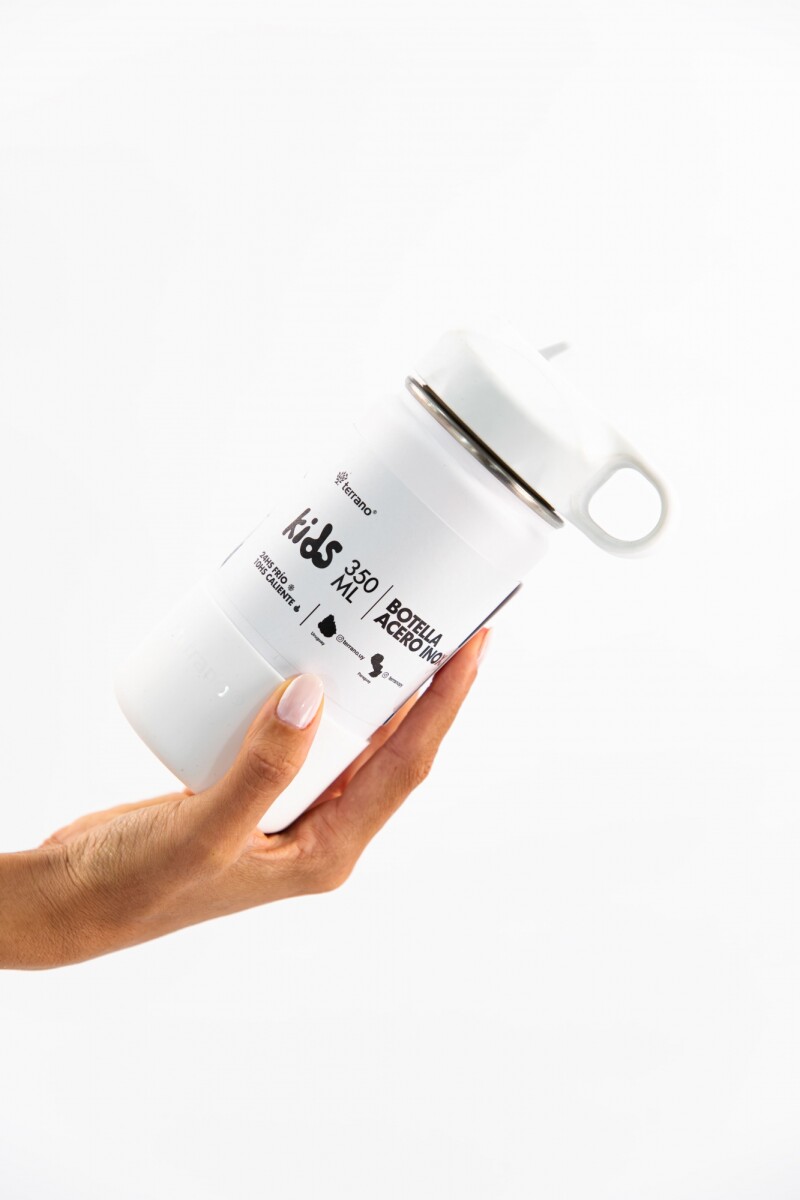 Botella Térmica Kids - Blanco 