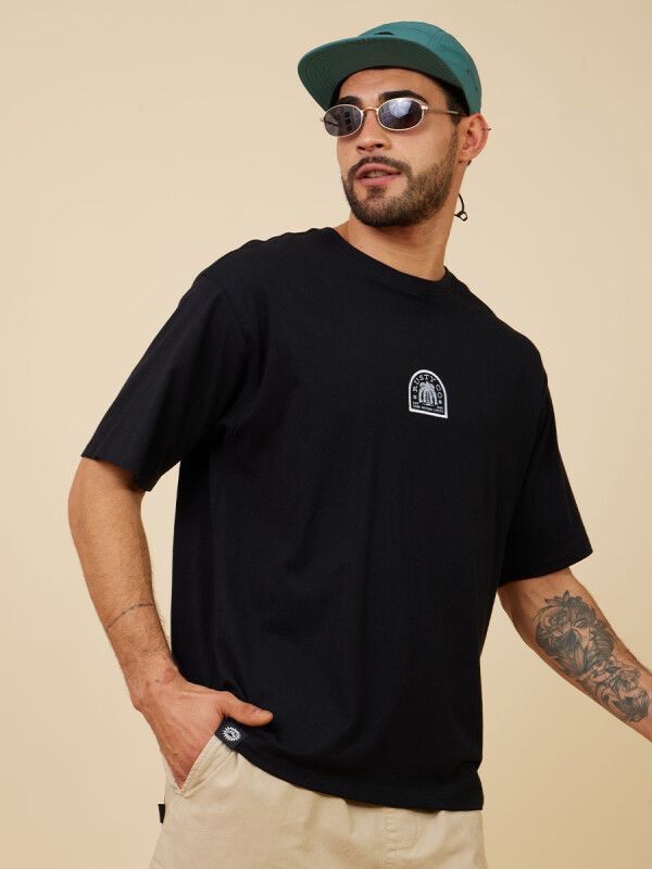 T-SHIRT BRIONE RUSTY Negro