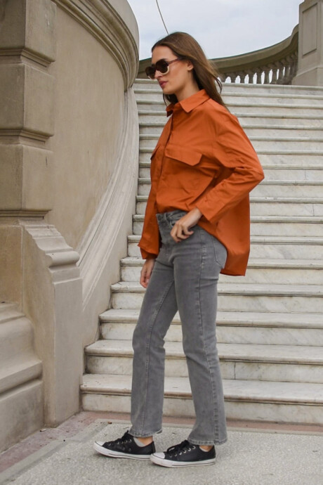 Camisa Cloe Terracota