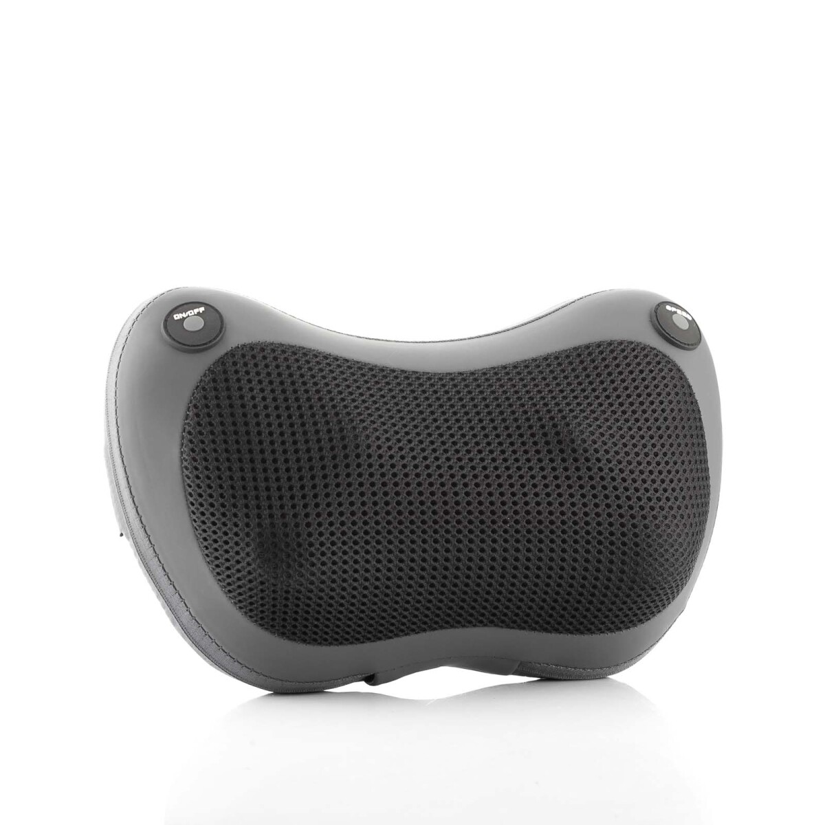 MASAJEADOR SHIATSU COMPACTO - CUERO-POLIURETANO-Y-POLIESTER GRIS INNOVAGOODS 