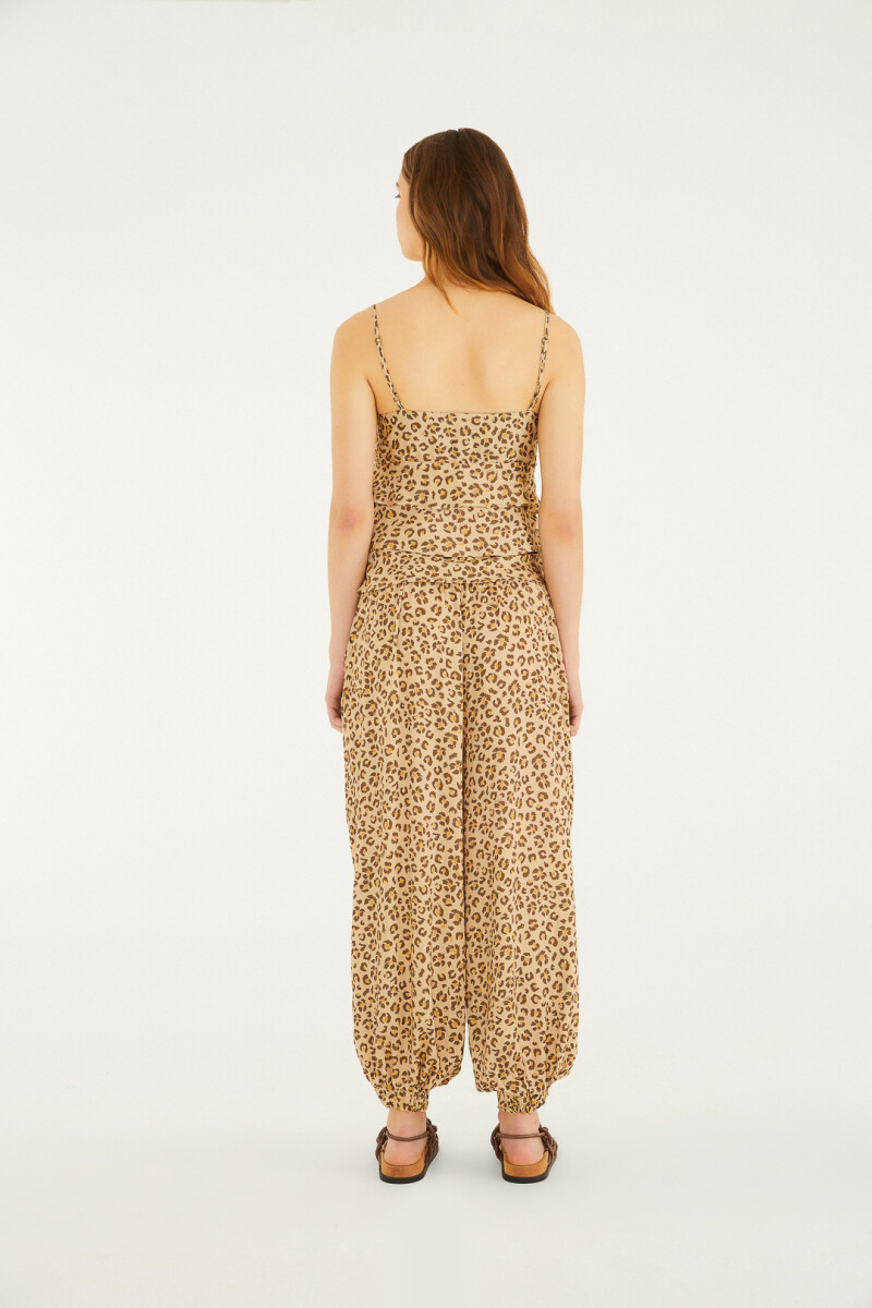 PANTALON BABUCHA Leopardo