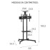 Soporte De Piso Para Tv De 32-65" Ledstar Ts-1500 SOPORTE TV DE PISO 32-65 BRATECK FS32-44