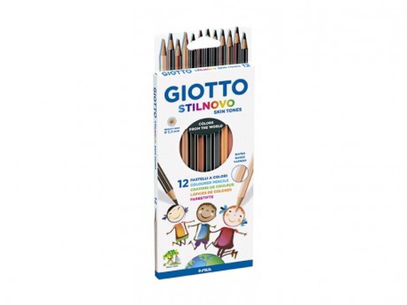 Lápices de colores Giotto Stilnovo Tonos de Piel 