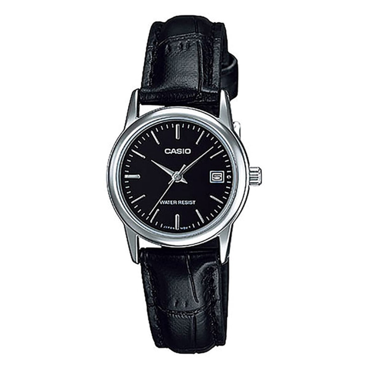Reloj CASIO LTPV002GL-7B2UDF Cuero Negro Esfera 25mm 