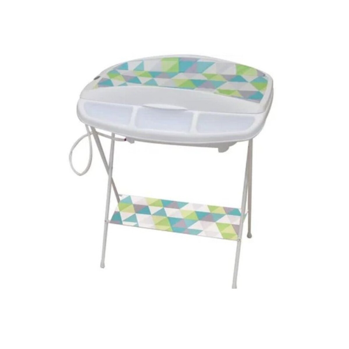 BAÑO CON CAMBIADOR GAVIOTA TRIANGULOS UNISEX 