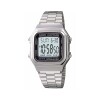 Reloj Casio Retro A178WA-1ADF para hombre en acero Plateado