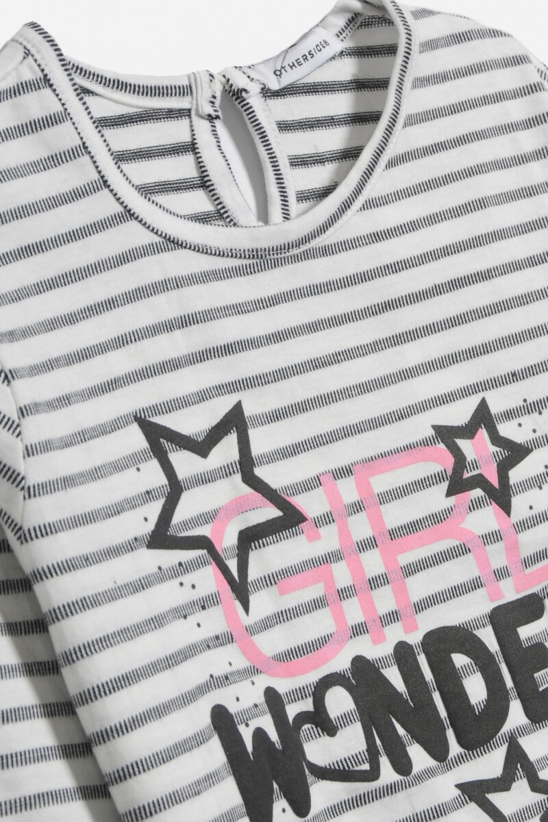 Remera Girl Wonder BLANCO