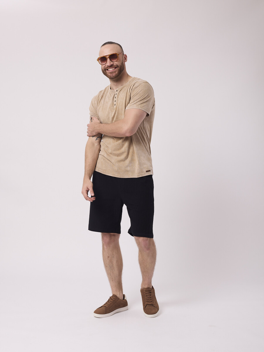 T-shirt estoneada - arena 