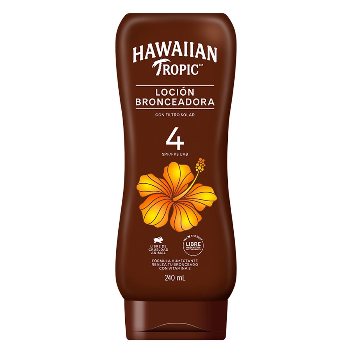 Hawaiian Tropic Loción Bronceadora Fps4 ¿ Protección Baja 