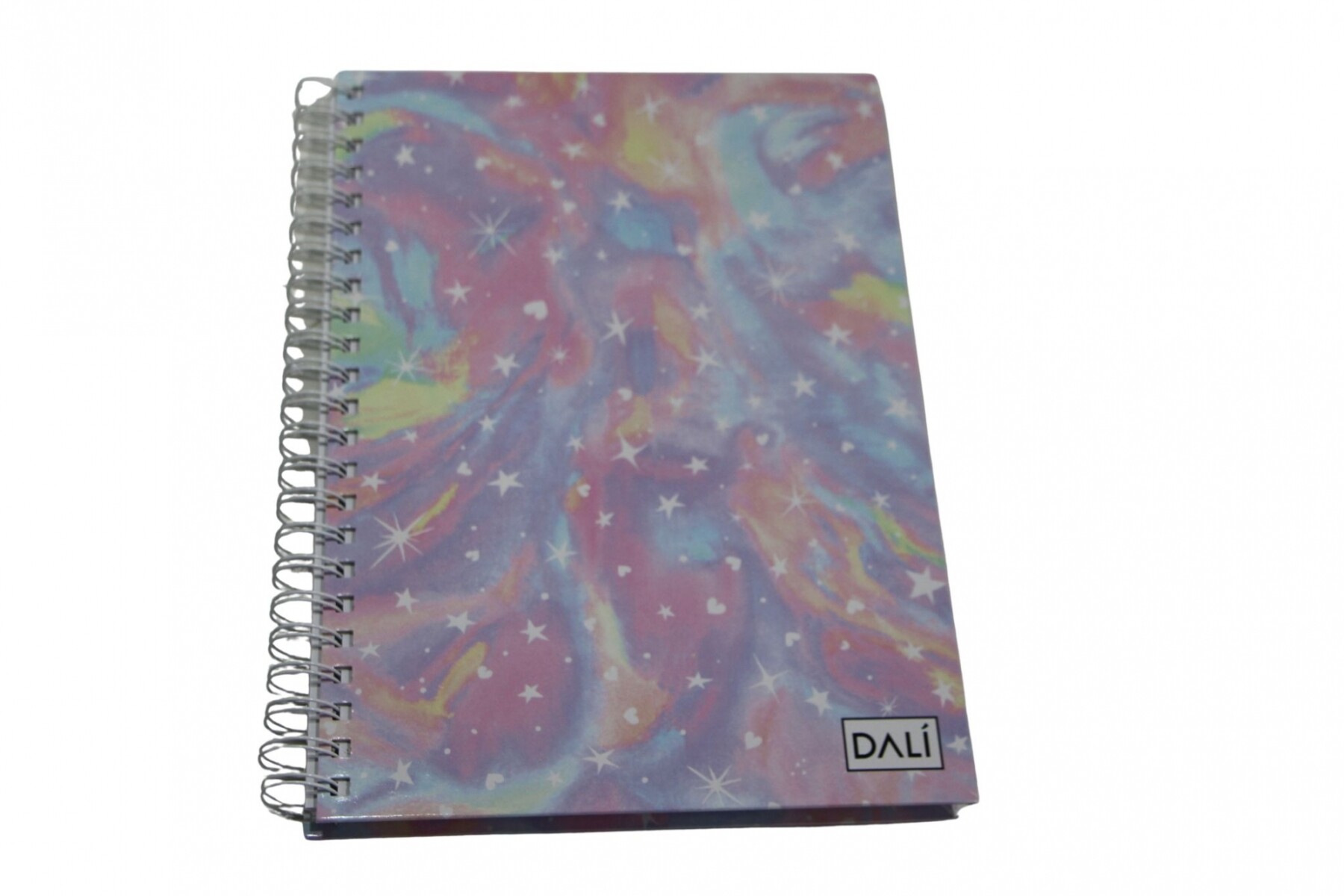CUADERNOLA DALÍ 150 HOJAS STD - TAPA ESTRELLAS Y CORAZONES 