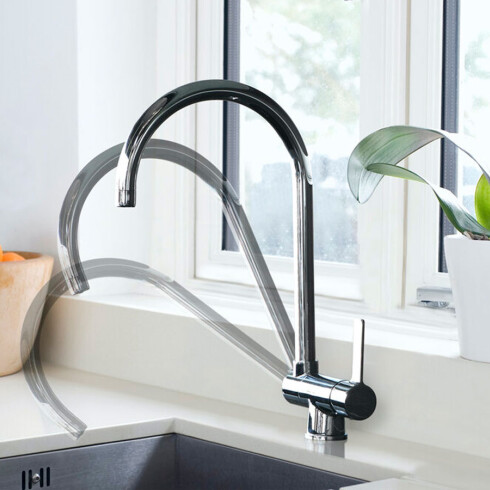 Griferia De Mesada De Cocina Abatible Clever 000