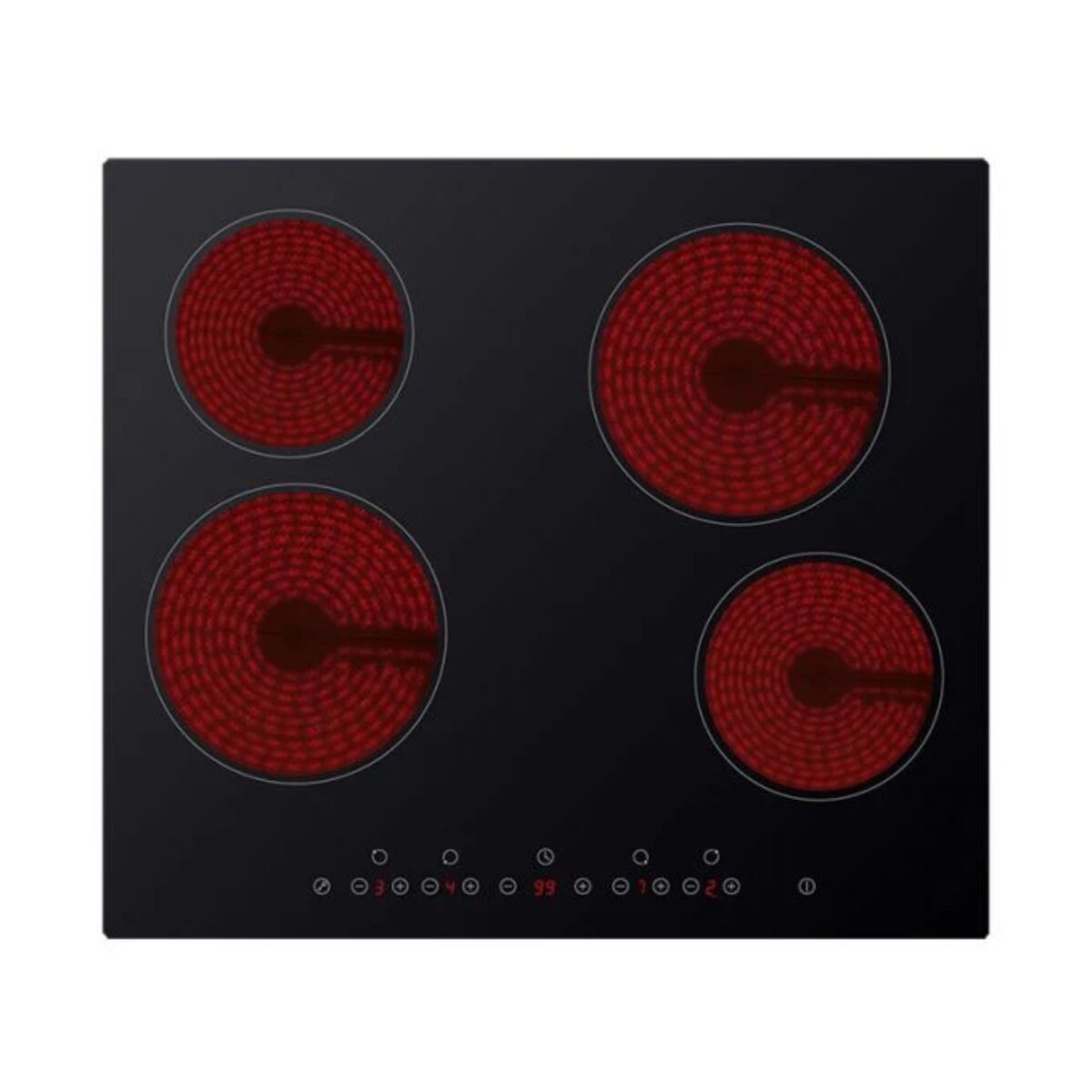 Anafe a Vitro Midea Control Touch MCHF605 