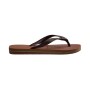 Sandalias Havaianas Brasil Logo FC Hombre Naranja Oscuro/Cafe