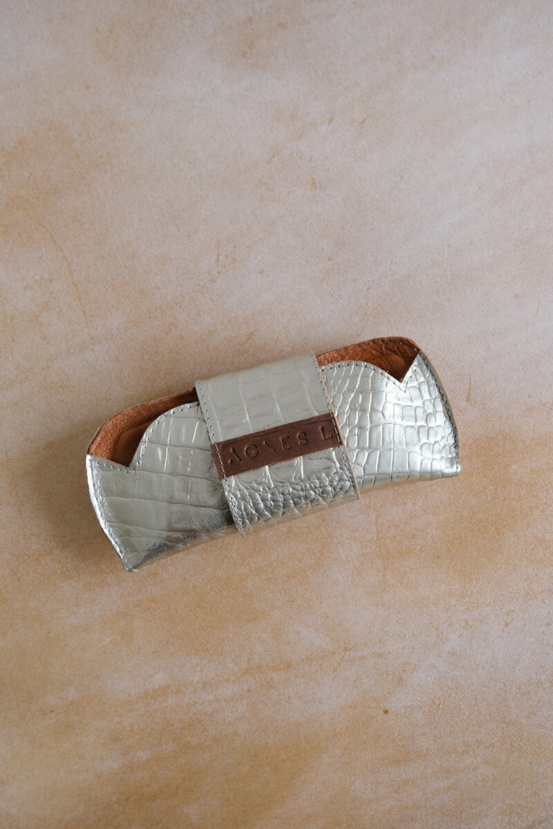 Estuche Lentes Crocco Champagne