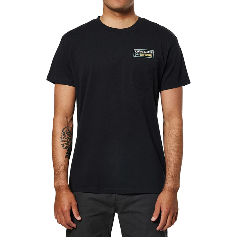 Remera Katin Signage Pocket - Negro Remera Katin Signage Pocket - Negro