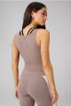 Bividi Modal Rib Cropped Bividi Mujer Desert Shadows
