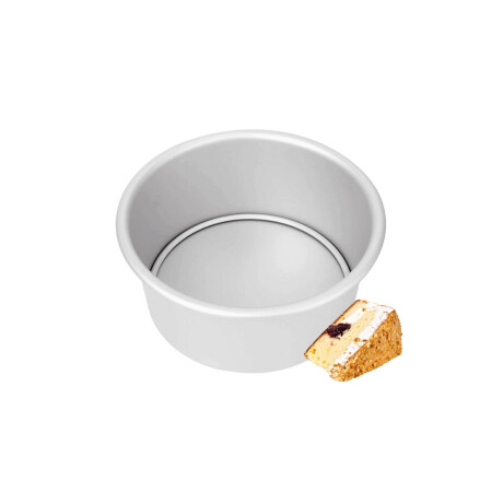 Tortera Alta de Fondo Fijo de Aluminio 14 cm Tortera Alta de Fondo Fijo de Aluminio 14 cm