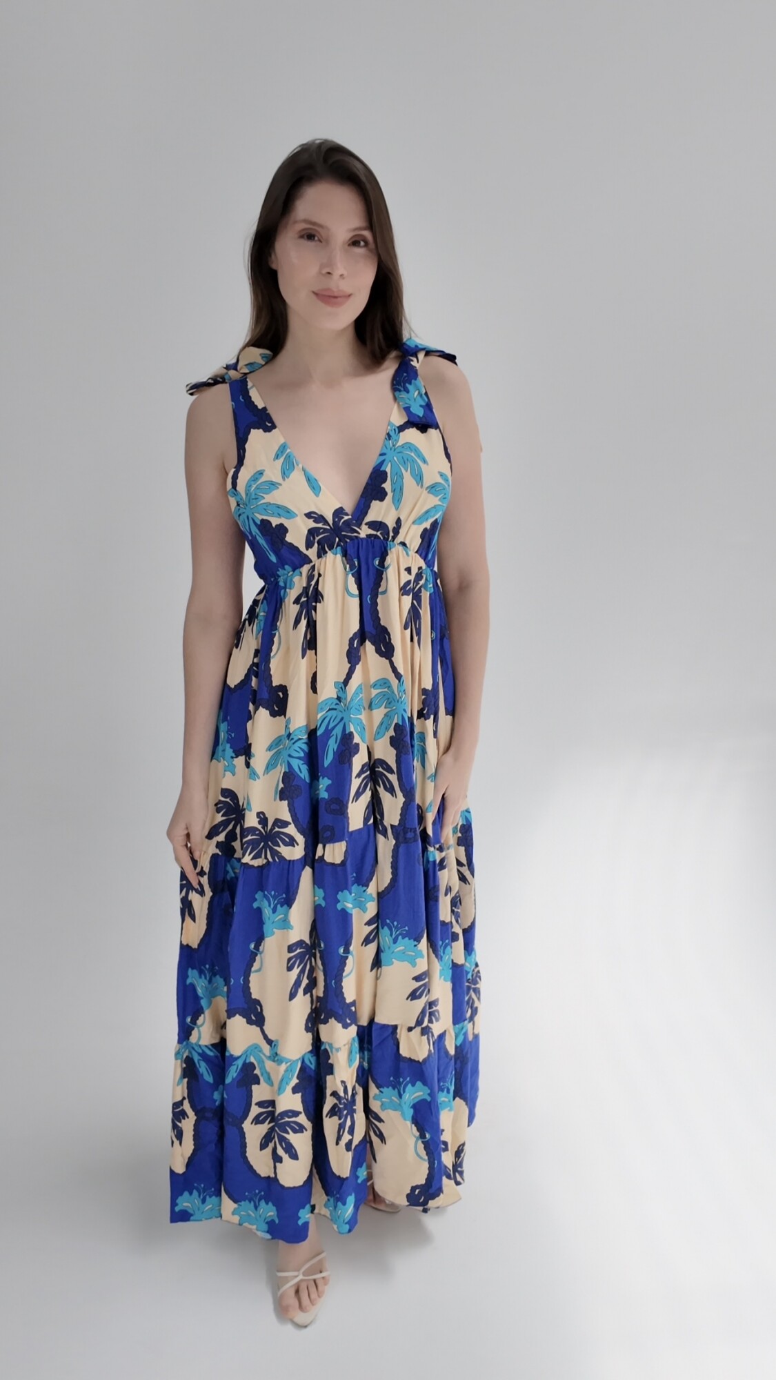 Vestido Bora Bora Azul