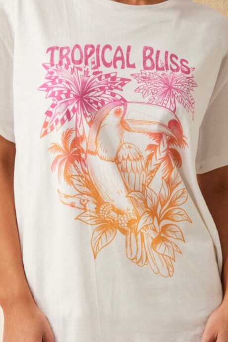 REMERA BLISS BLANCO