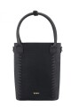 CARTERA MATERA TERRANO DE MANO NEGRO CROCO