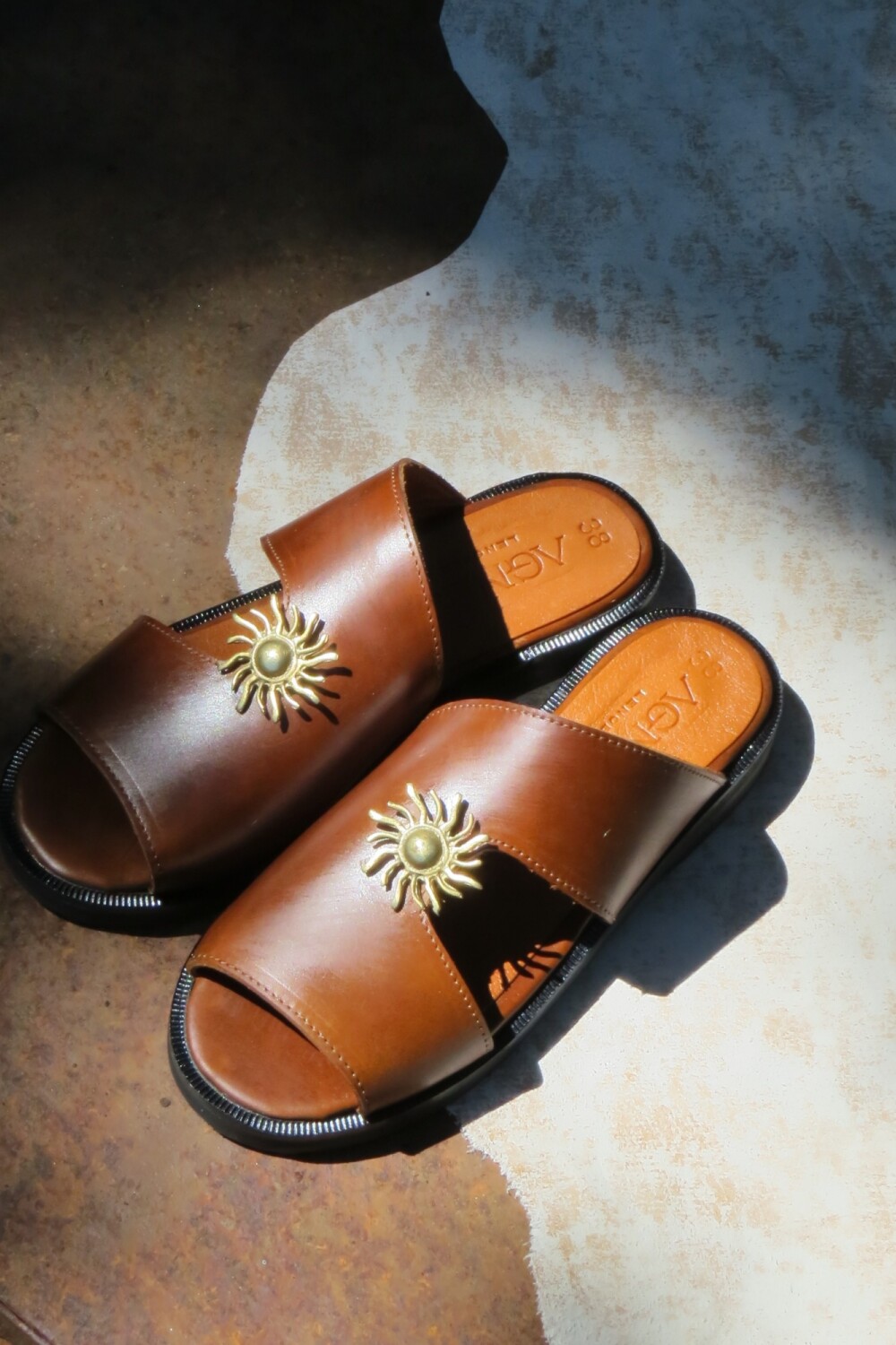 Sun Sandal Camel
