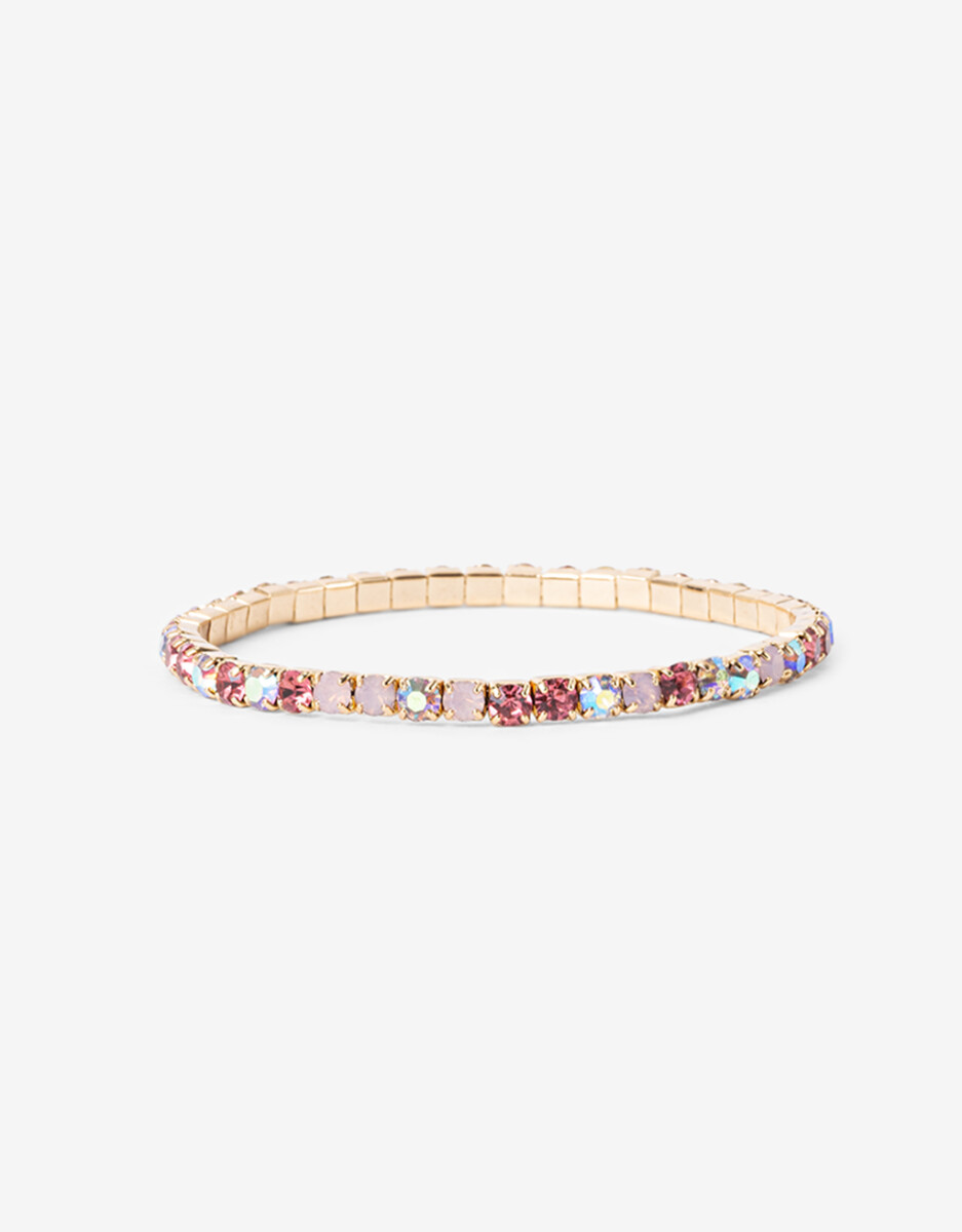 Pulsera Elástica Mix Strass 