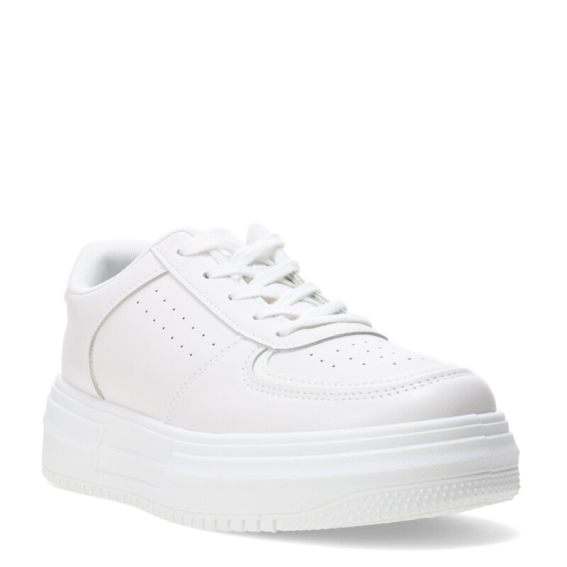 Championes de Mujer Miss Carol SMILEY Blanco