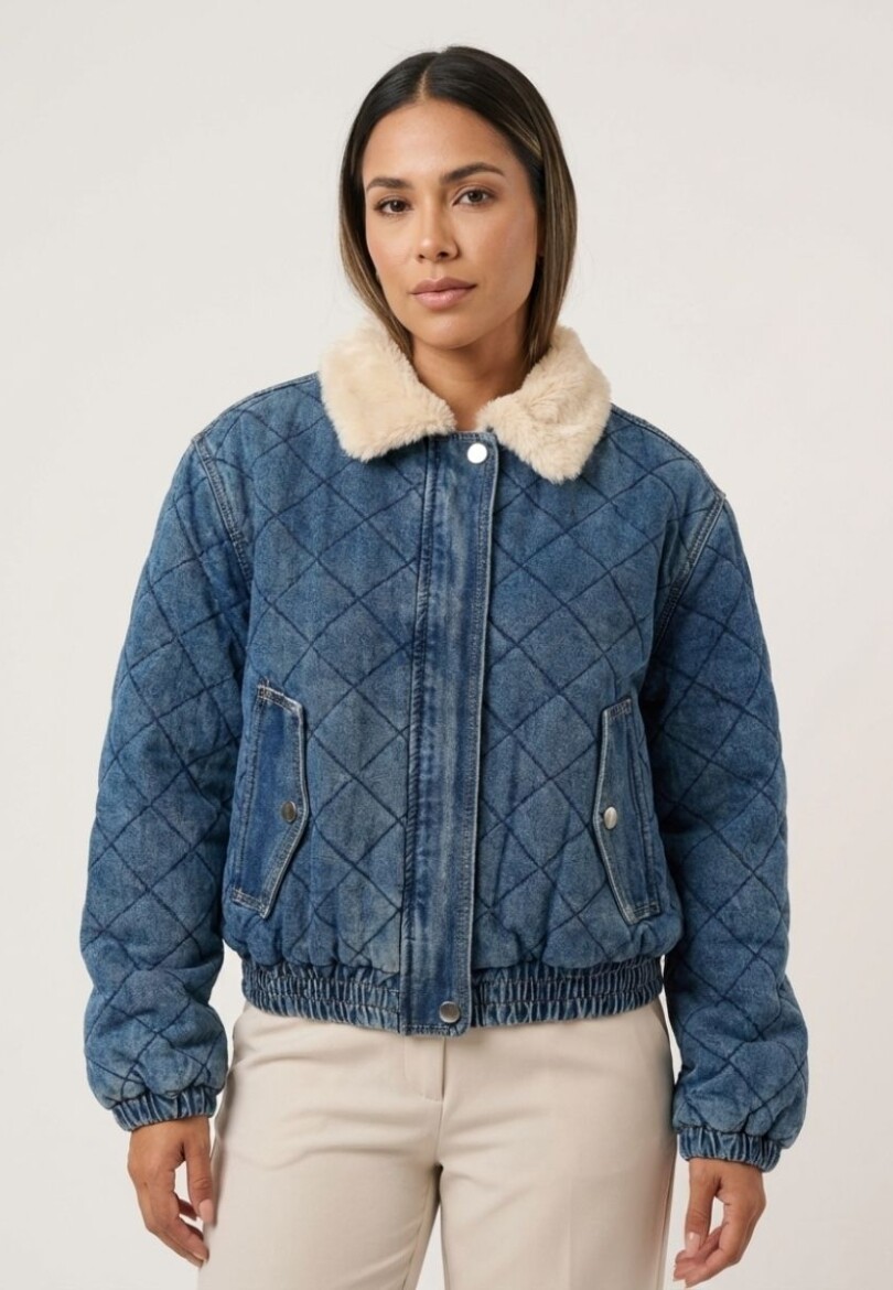 Campera New York Azul