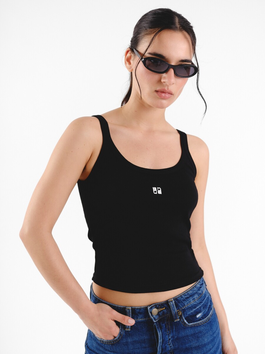 Musculosa Lima - Negro 