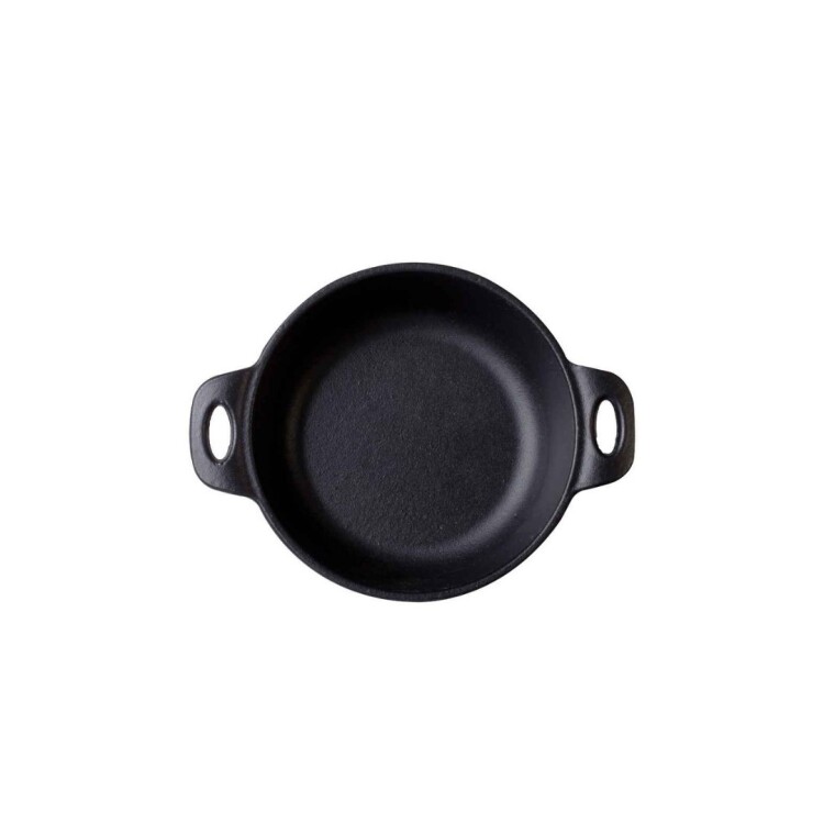 CAZUELA VICTORIA HIERRO FUNDIDO 16CM NEGRO