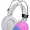 Auricular Inalambrico Gamer Luz Rgb BLANCO