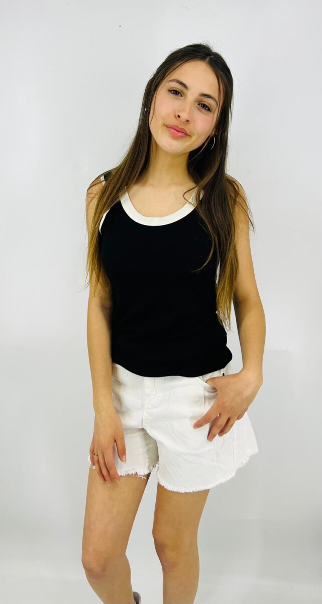 MUSCULOSA SLOWLY 1045 - NEGRO 