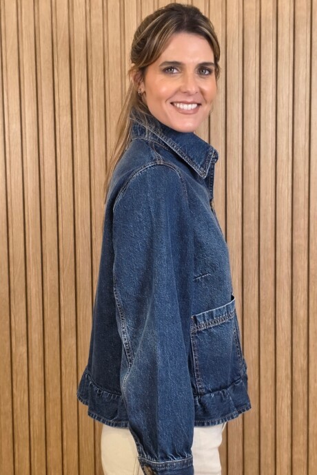 Sobrecamisa Rufina Denim Azul