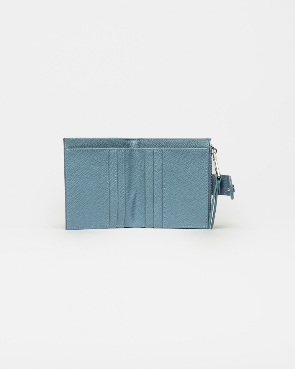 Billetera Rio en efecto cuero Pearl Blue