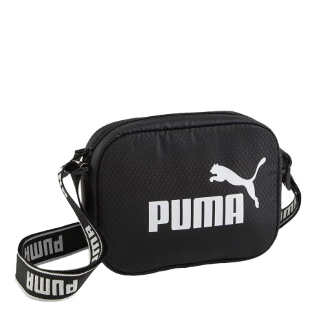 Riñonera Puma Core Base Front Load Negro - Blanco