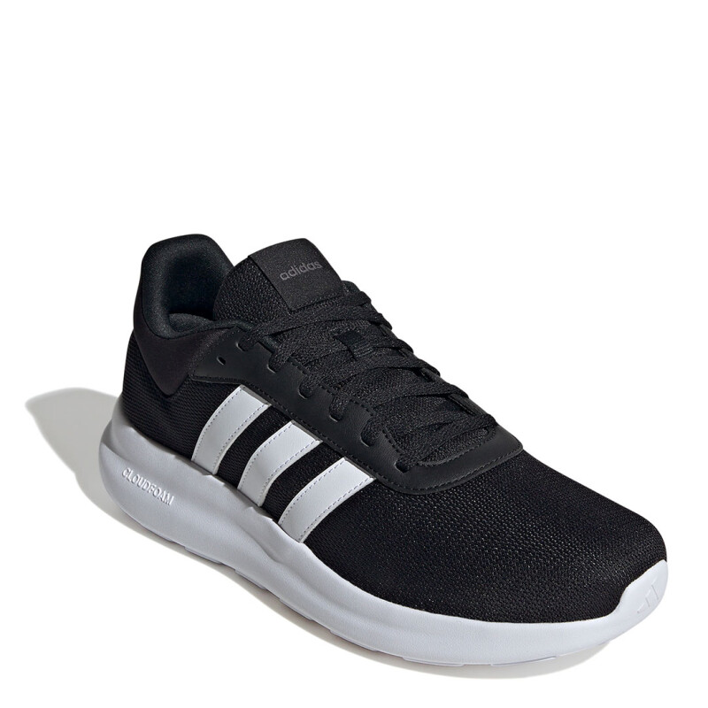 Championes de Hombre Adidas Lite Racer 4.0 Negro - Blanco