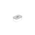 Tupper de vidrio hermético 1,2 Lts Blanco