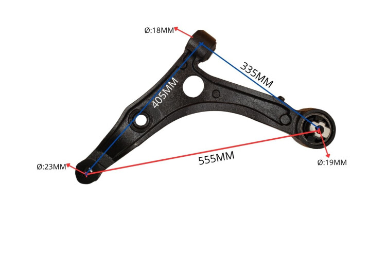 Parilla De Suspension Delantera Fiat Ducato, Peug Boxer 06-25 Izq Parilla De Suspension Delantera Fiat Ducato, Peug Boxer 06-25 Izq