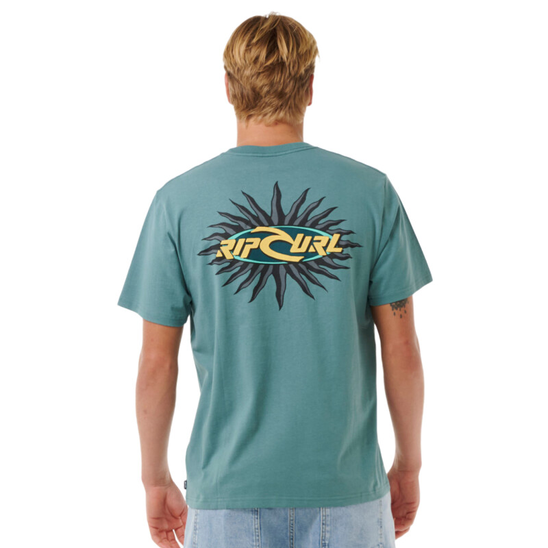 Remera Rip Curl Quest Oval Burst - Verde Remera Rip Curl Quest Oval Burst - Verde